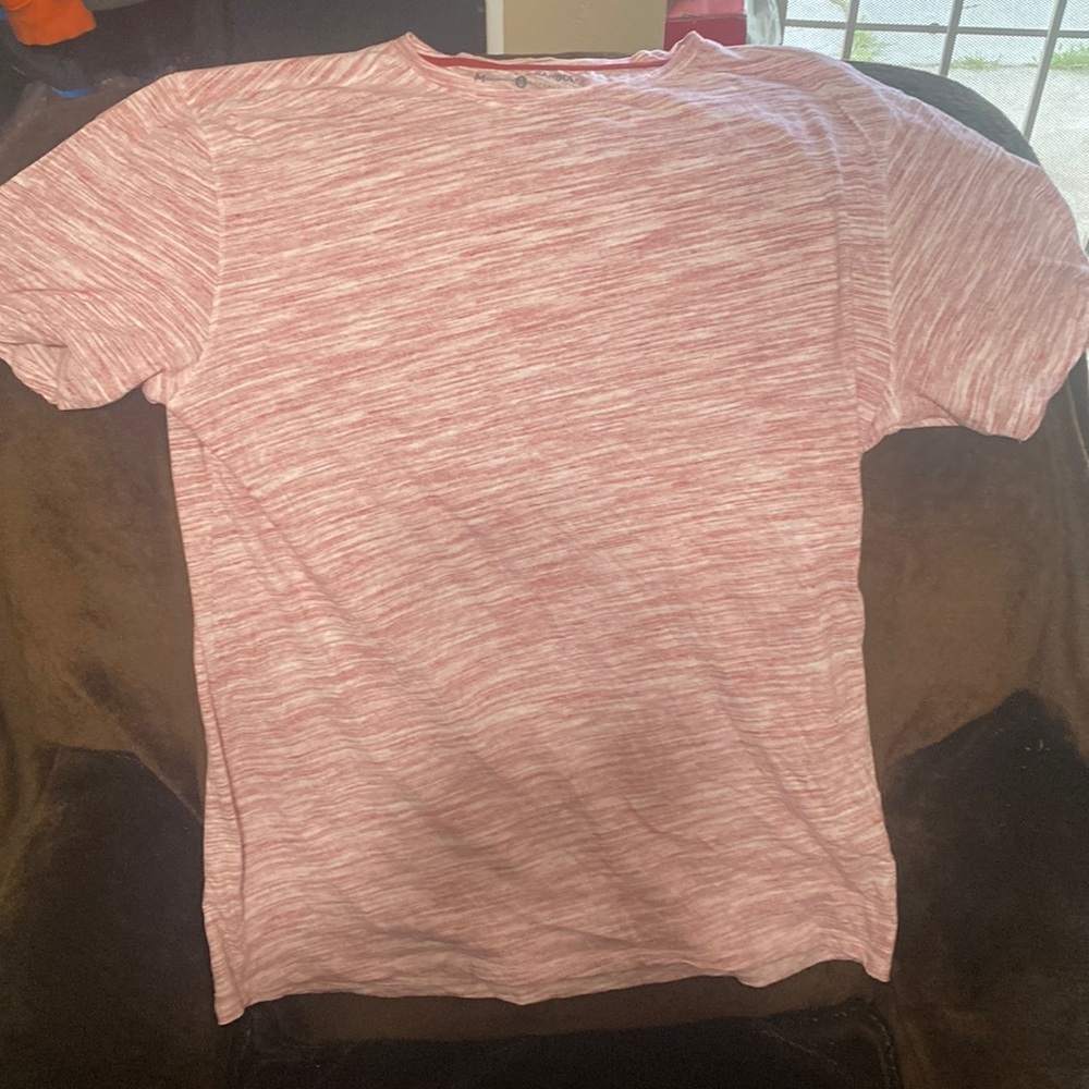 Pink & White Tee